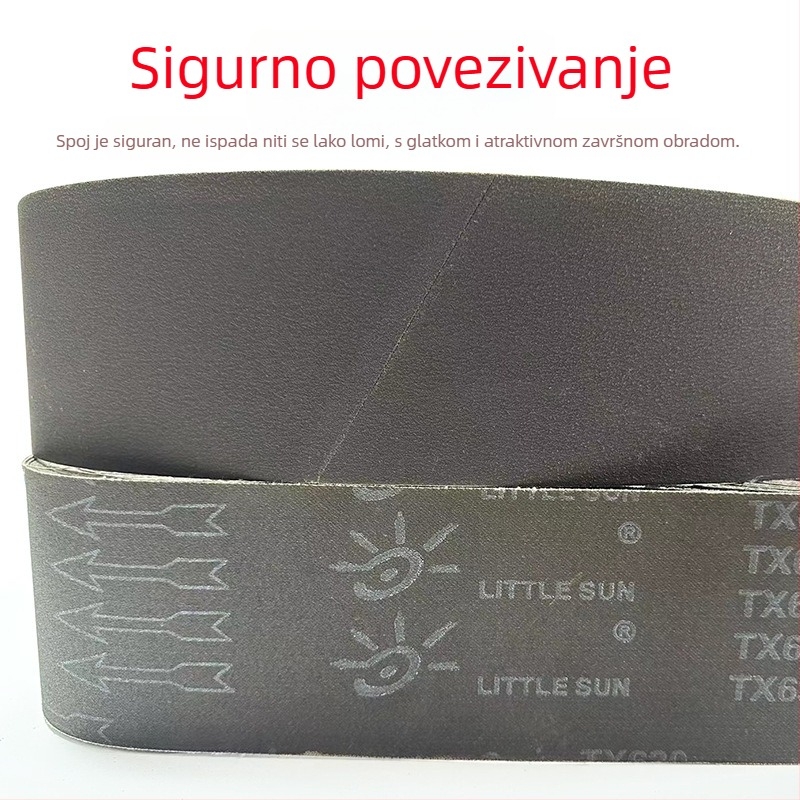 TX630 Little Sun plošno spojna brusna traka 915 × 100 mm za nehrđajući čelik, aluminij i cinkovu leguru
