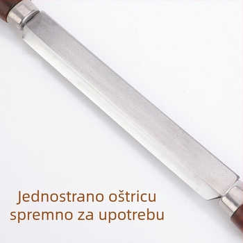 Planer od orahovog drveta - ručni alat za obradu drva, oblikovanje i završnu obradu