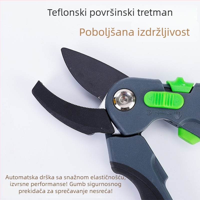 Snažne škare za debele grane, vrtne škare za rezanje voćnih stabala, SK5 čelik