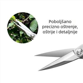 Nehrđajući čelik vrtne škare za podrezivanje, škare za pupove i nježne listove, škare za aranžiranje cvijeća i bonsai, bonsai alati, škare za podrezivanje