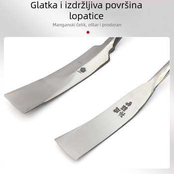 Lopata za kopanje češnjaka i uklanjanje korijena — vrtni alat za sadnju povrća i branje divljeg bilja