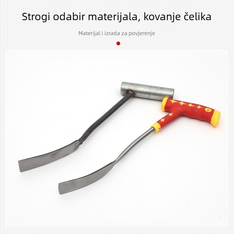 Lopata za kopanje češnjaka i uklanjanje korijena — vrtni alat za sadnju povrća i branje divljeg bilja