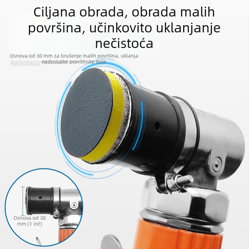 AT-30 Pneumatska kutna brusilica i polirni stroj, 1 inč / 30 mm brušenje i poliranje