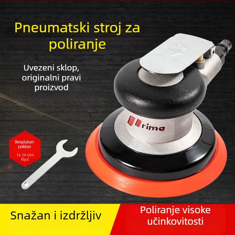 Prima pneumatska brusilica za brušenje šmirgl papirom, suho brušenje kita, industrijske klase za detailing automobila i obradu drveta