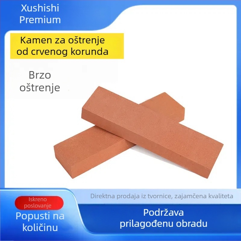 Bijeli korundni uljni kamen za oštrenje nože, jednostranan, 200 × 50 × 25 mm, visoka tvrdoća, za oštrenje nože i poliranje kalupa