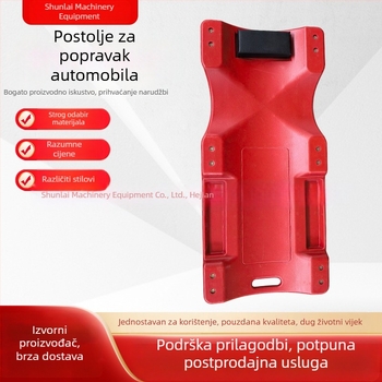 Plastična ploča za popravak automobila s univerzalnim kotačićima, pomična platforma za šasiju