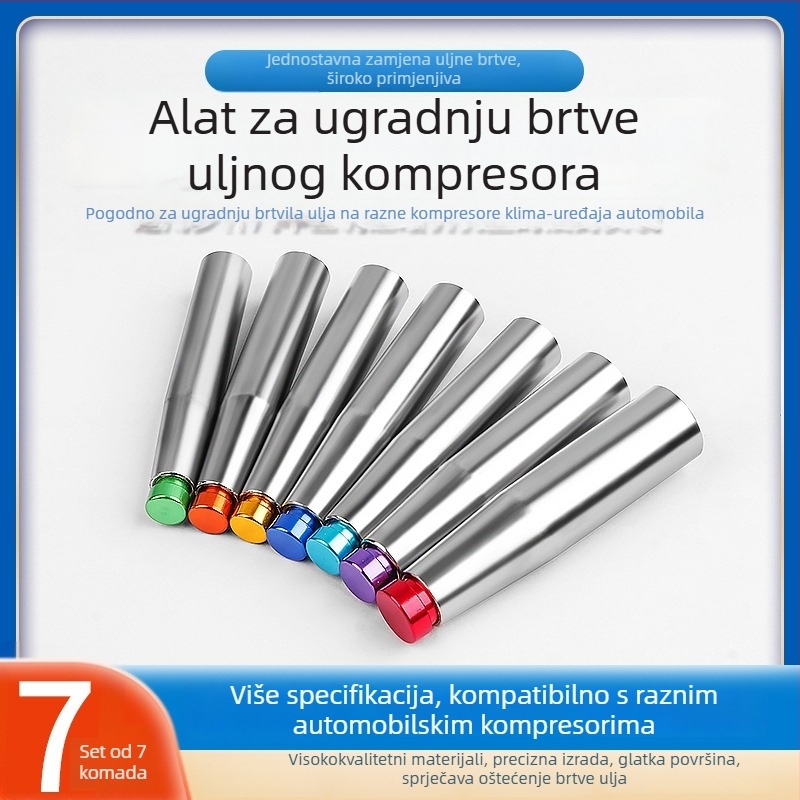7-dijelni skup alata za brtvljenje ulja kompresora automobilske klimatizacije