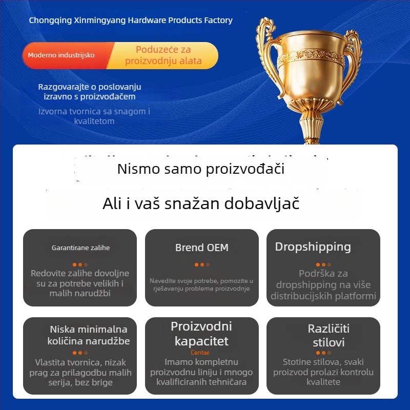 Željezna grablja s devet zuba – za izravnavanje i prokopavanje tla, višenamjenski alat za travu i obradu tla