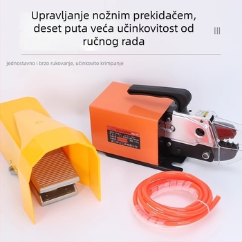 AM-10 Pneumatski stroj za krimpanje terminala s izmjenjivim matricama, 0,25–10 mm