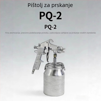 PQ-2/F75 pneumatski sprej za boje, velikog kapaciteta, s gornjim i donjim spremnikom, čelična konstrukcija