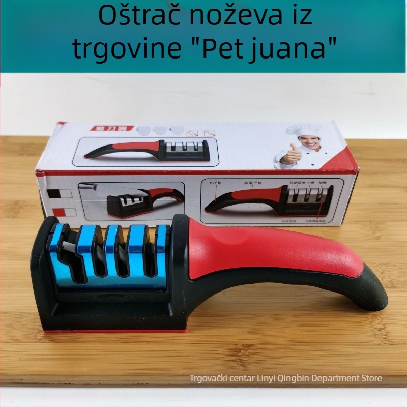 Keramički oštrač noževa - brz kamen za brušenje za kućnu upotrebu