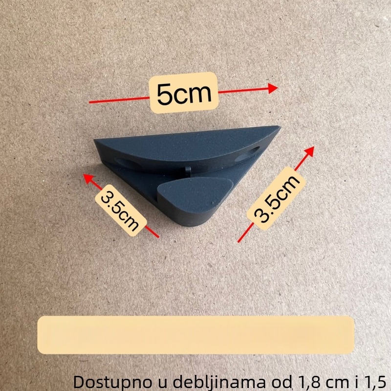 Aksesoar za oštrenje noževa za dasku za rezanje, keramički oštrač od volfram čelika, debljina daske 1,5–1,8 cm