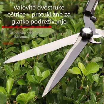 Teške vrtne škare za podrezivanje grana, rezanje živice i održavanje travnjaka