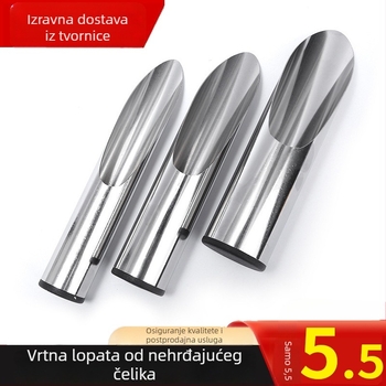 Lopatica od nehrđajućeg čelika, integrirana višenamjenska vrtna lopatica za kopanje tla i gnojenje, pogodna za posude, povrće i sukulente