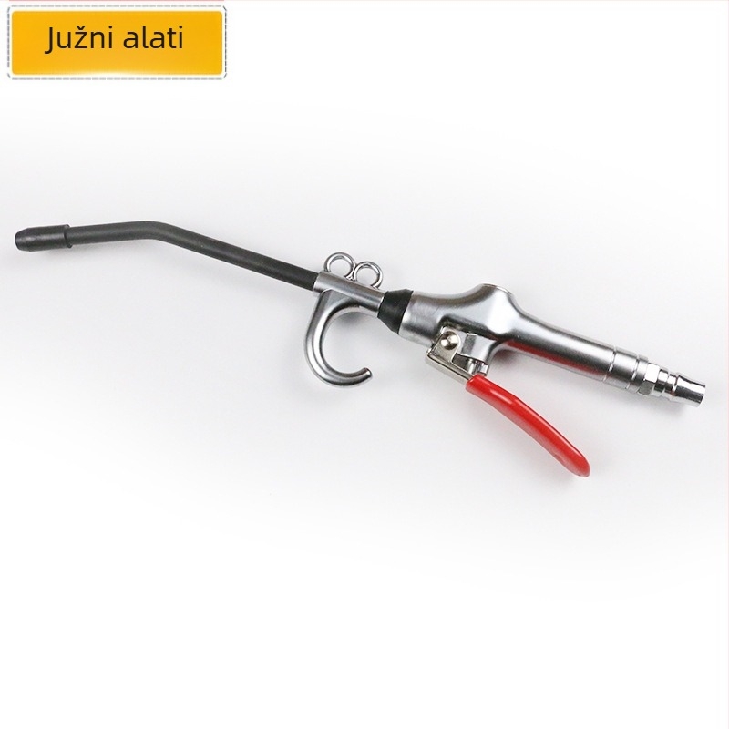 Aluminijski pištolj za izduvavanje prašine, visok tlak, bez propuštanja, snažan protok zraka, za uklanjanje prašine u tvornicama i tijekom ugradnje i održavanja