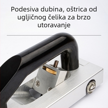 Freza za kanaliranje PVC podova s vodilnim kotačićem