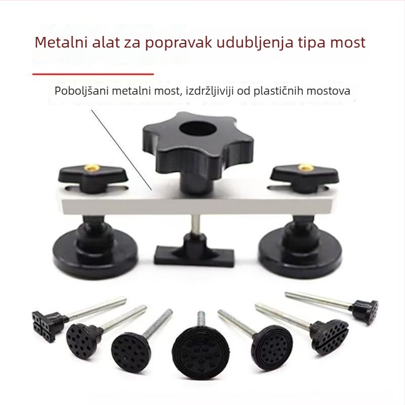 Alat za popravak udubljenja karoserije bez lakiranja, mostni tip alata za izvlačenje