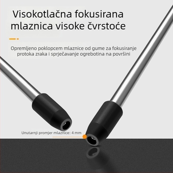 Pneumatska plastična puška za puhanje prašine, industrijsko čišćenje prašine visokotlačnim zrakom