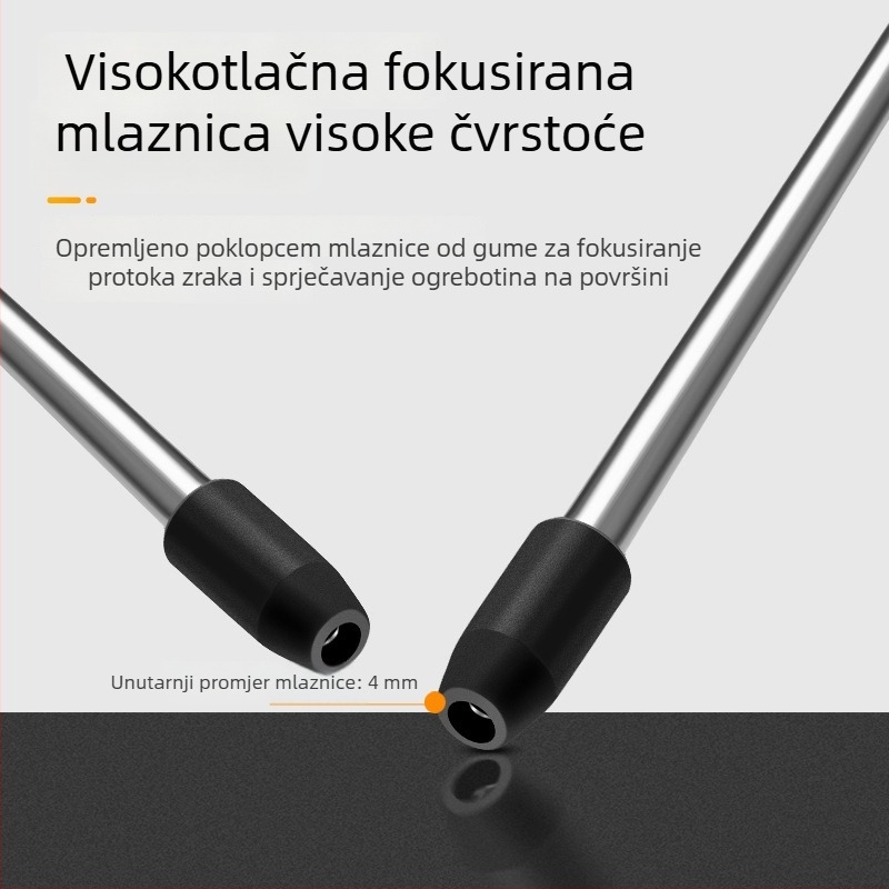 Pneumatska plastična puška za puhanje prašine, industrijsko čišćenje prašine visokotlačnim zrakom