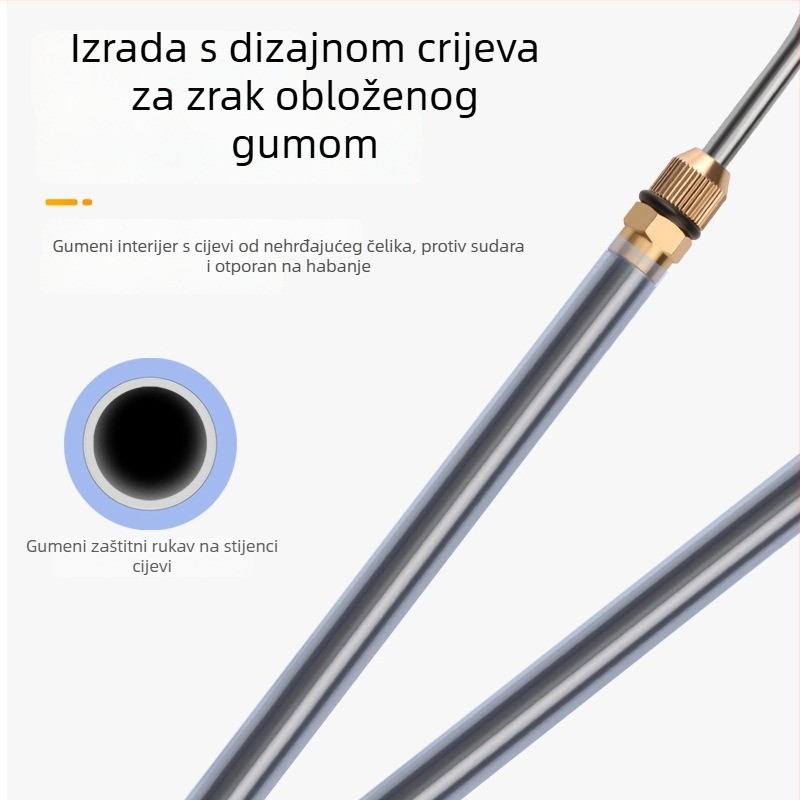 Pneumatska plastična puška za puhanje prašine, industrijsko čišćenje prašine visokotlačnim zrakom