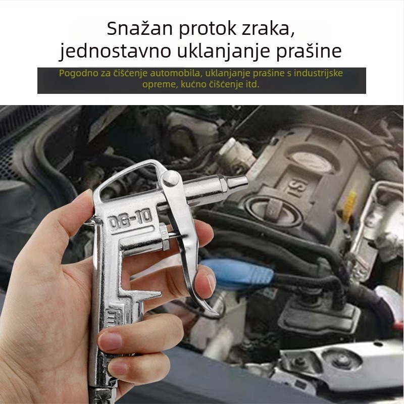 Pneumatski pištolj za uklanjanje prašine od aluminijske legure DG-10 za čišćenje automobila