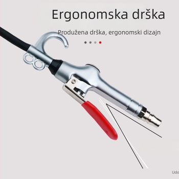Pneumatska puhač prašine s visokim tlakom, s izvučnim nastavkom, za automobilsku industriju