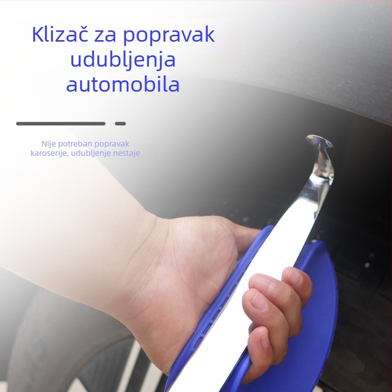Xin junpeng Alat za popravak udubljenja na automobilu – bez zavarivanja ili bojanja, bez tragova oblikovanja, popravak luka kotača, klizna šipka za podizanje