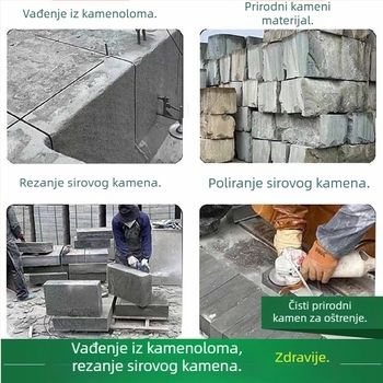 Diamantski kamen za oštrenje, dvostrani, 3000 zrnitosti, za kuhinjske nože, Chimith