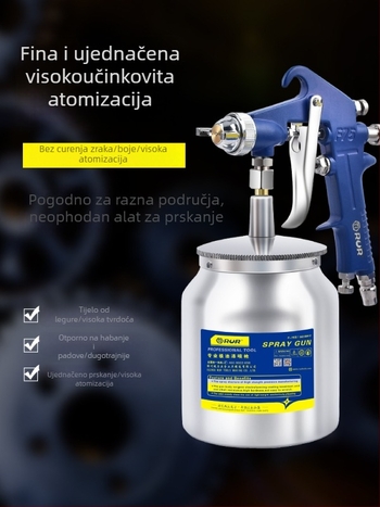 Pneumatski pištolj za bojenje latex bojom – visoka atomizacija, alat za bojanje automobila