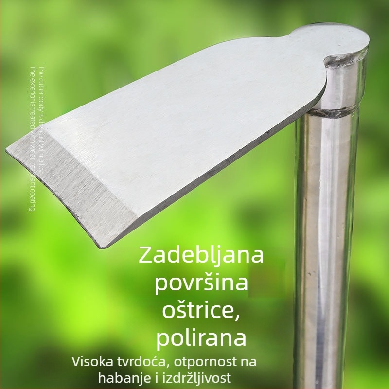 Nehrđajuća čelična vrtna motika za uklanjanje korova i kopanje tla