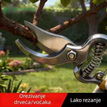 King Fang Škare za grane i podrezivanje drveća, škare za branje plodova, škare za cvijeće i drveće, vrtni alati za cijepljenje
