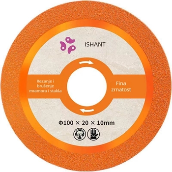 Dijamantni disk za rezanje stakla i kamena, disk za rezanje mramora, kutni brusni disk za kamen