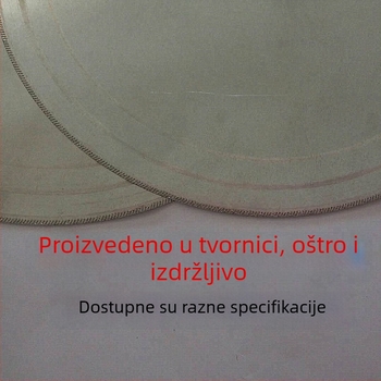 Golden Valley marka tanka kerf pila za kamen s kosim zubima za Jade, Ahat, Marmur (6 inča, 8 inča)