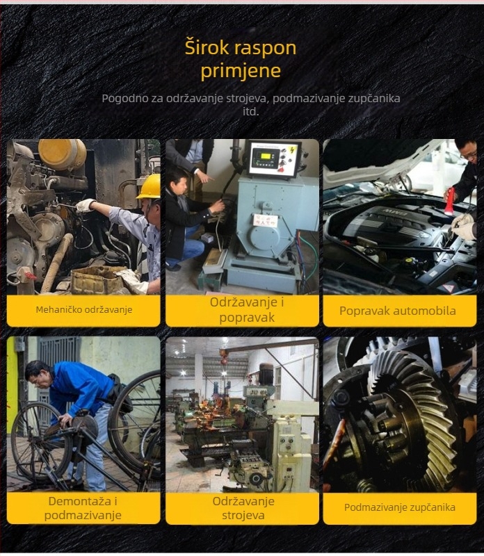 Ručna posuda za ulje s dugim mlazom, prozirna plastična posuda i metalna bočica za raspršivanje ulja