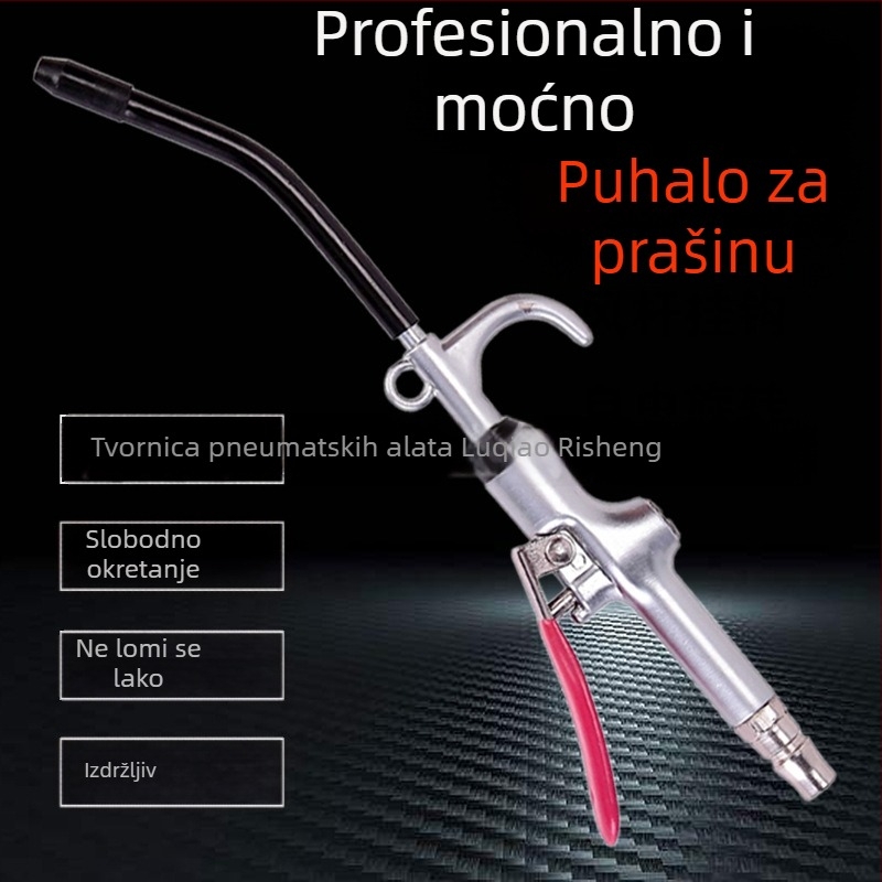 Okretni pravolinijski tip aluminijski pištolj za puh prašine s kukom
