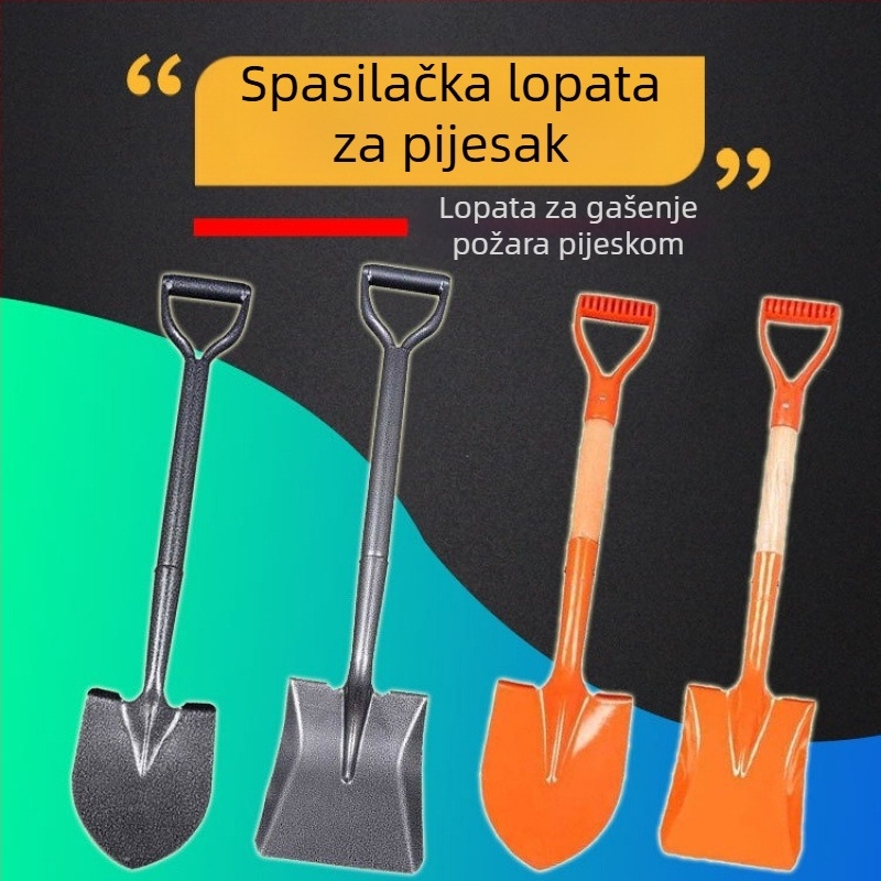 Višestruki vrtni alat: dječja mala lopatica za kopanje, presađivanje i vrtlarenje na otvorenom