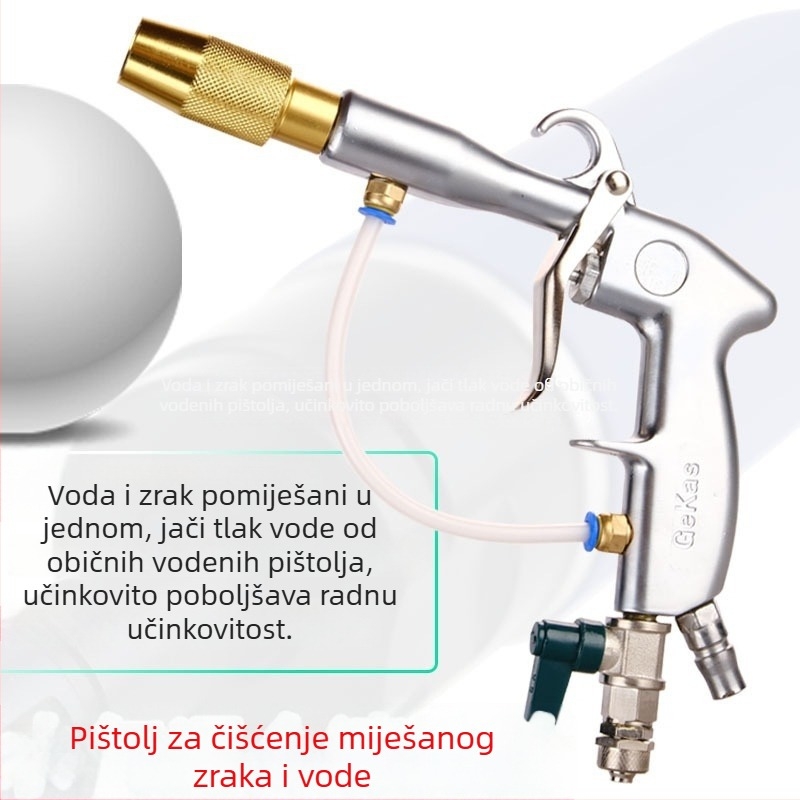Pneumatski pištolj za miješanje vode i zraka za pranje automobila, visokotlačni pištolj
