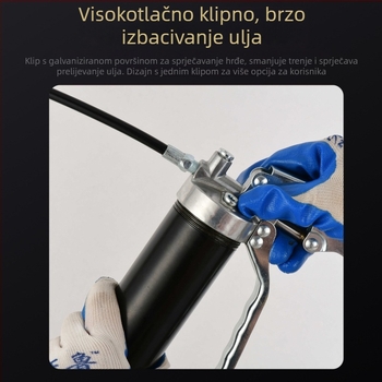 400 ml pištolskog tipa ručni injektor maslaca, jednoručni, industrijske kvalitete, mini injektor maslaca