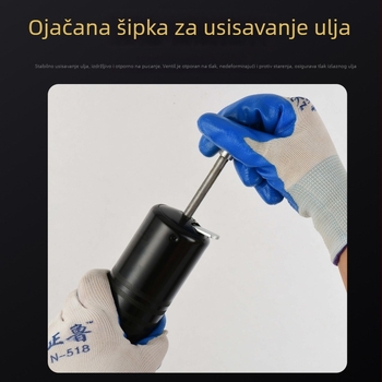 400 ml pištolskog tipa ručni injektor maslaca, jednoručni, industrijske kvalitete, mini injektor maslaca