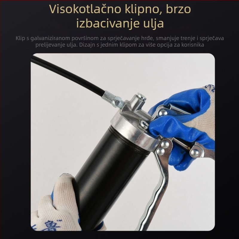 400 ml pištolskog tipa ručni injektor maslaca, jednoručni, industrijske kvalitete, mini injektor maslaca