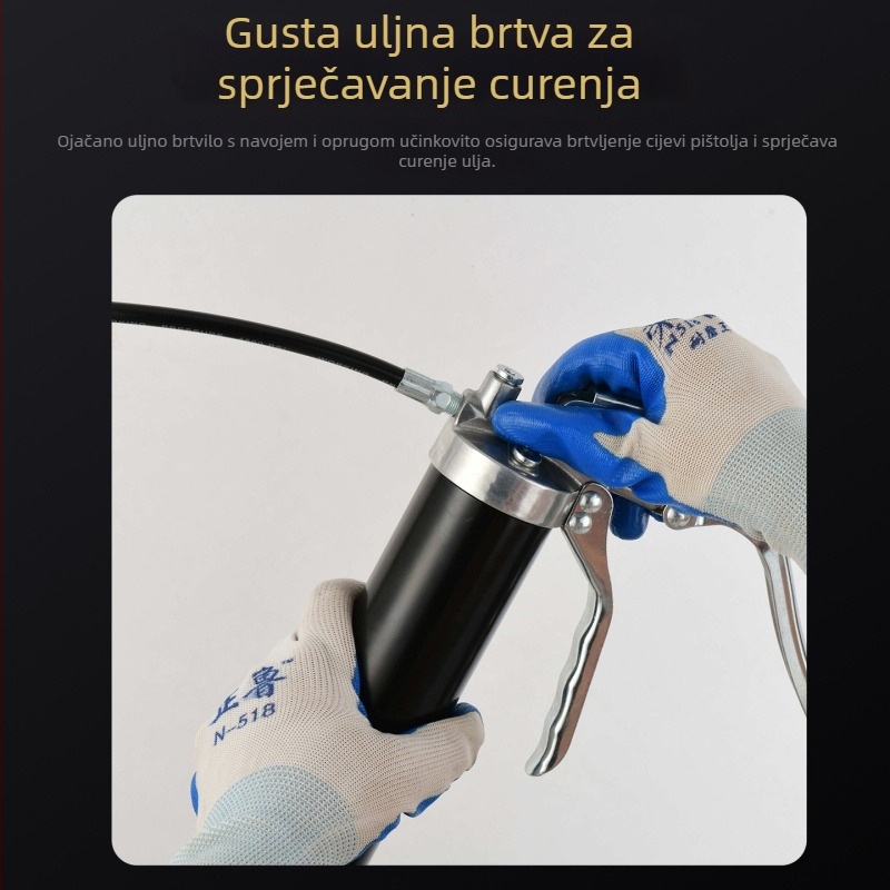 400 ml pištolskog tipa ručni injektor maslaca, jednoručni, industrijske kvalitete, mini injektor maslaca