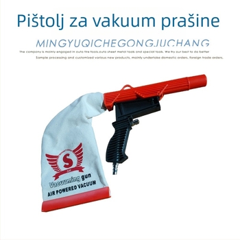 Pneumatski pištolj za usisavanje prašine s gumama i pneumatski fuhač prašine za automobile
