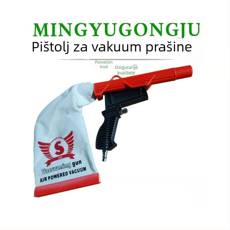 Pneumatski pištolj za usisavanje prašine s gumama i pneumatski fuhač prašine za automobile