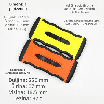 Teleskopski dvostruki strugač za zaslone i staklo: uklanjanje mjehurića, uklanjanje ljepila s filmskih auto folija i kućno čišćenje stakla