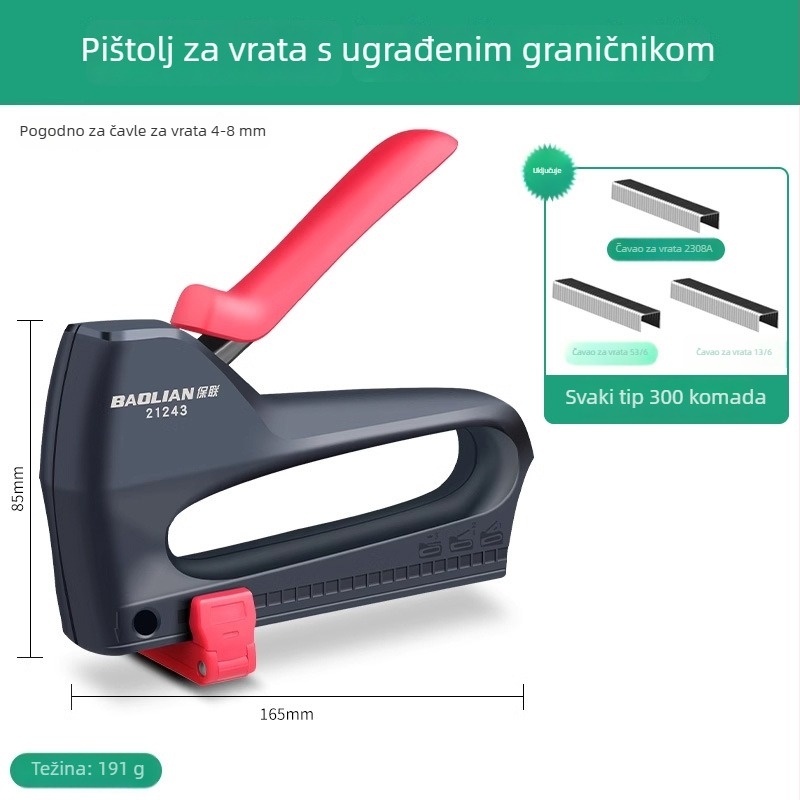 Ručni pištolj za čavlje za stolariju