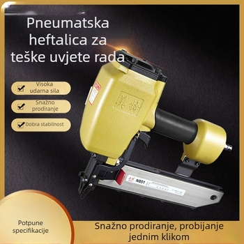 Pneumatski teški pištolj za kopče, U-oblik, za pakiranje, namještaj i tapeciranje