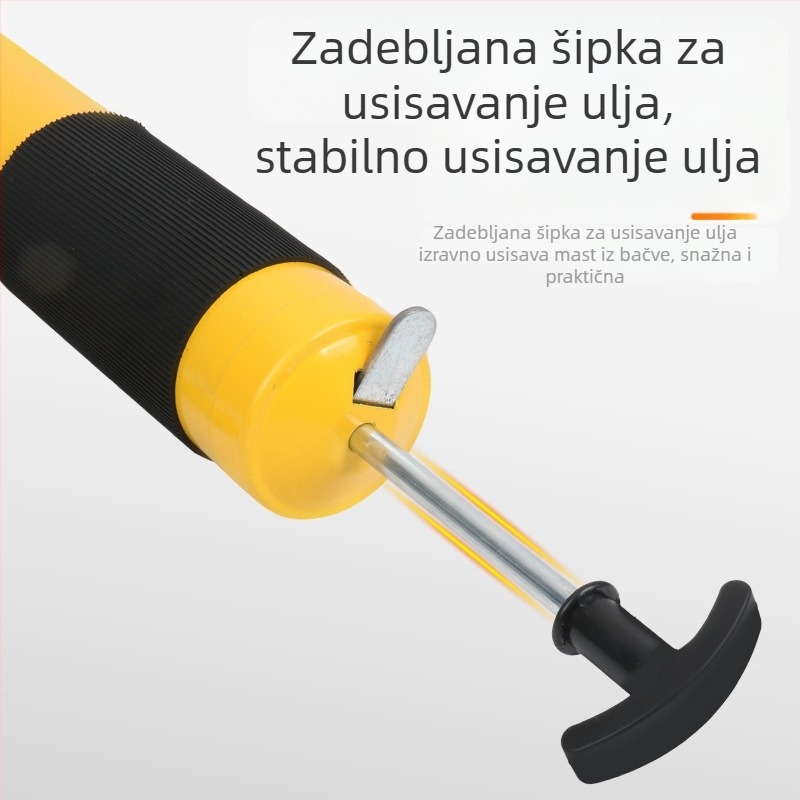 Prilagođeni ručni visokotlačni pištolj za mazivo, s jednom ili dvostrukim polugom, 600 ml