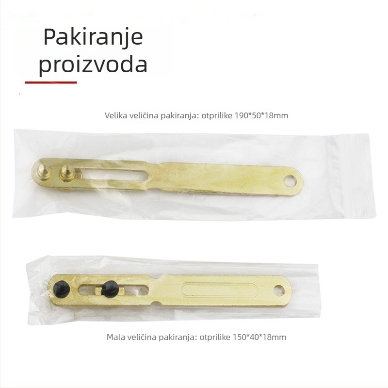 Metalni otvarač za satove s dvije kandže – alat za popravak satova, otvaranje stražnjeg poklopca, zamjena baterije i dodatne opreme