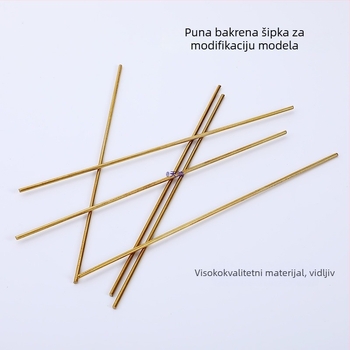 Čvrsta bakrena šipka za prilagodbu modela — potpora skeleta i alat za zabijanje stubova