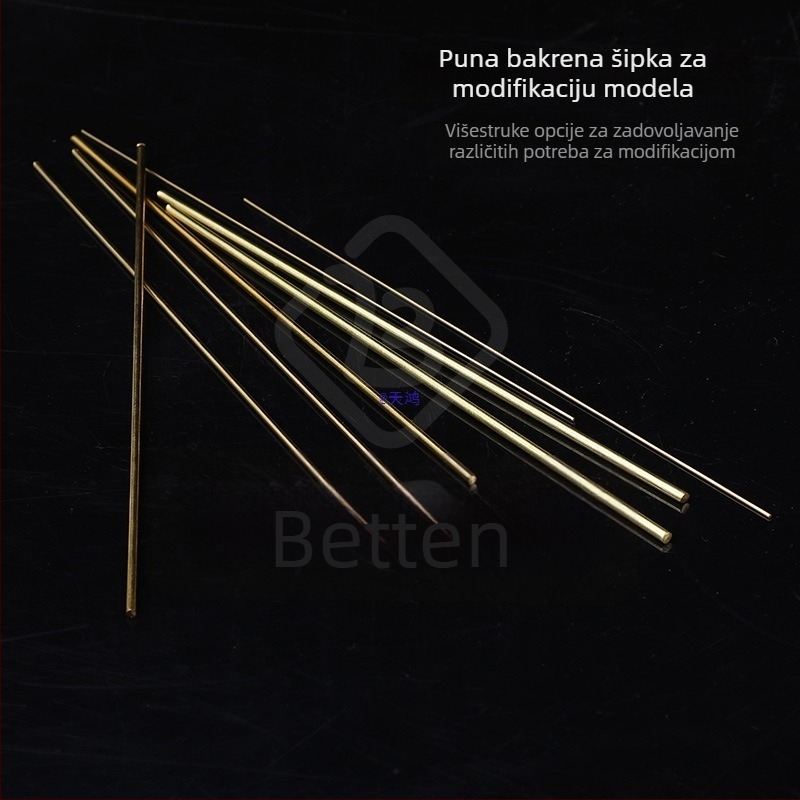 Čvrsta bakrena šipka za prilagodbu modela — potpora skeleta i alat za zabijanje stubova